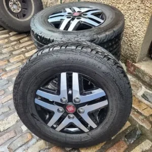 4x lovely genuine 16inch fiat ducato wheels and tyres in perfect condition - Image 5