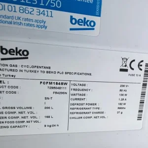 Like new beko frost free freezer, super clean. Delivery - Image 2