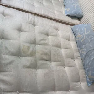 Two wooden frame beds for sale - Image 7