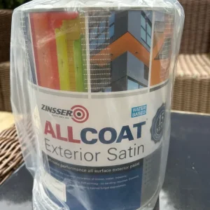 Raspberry Red Zinsser Exterior Satin 7.5 litres