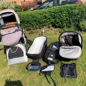 Silver cross travel system