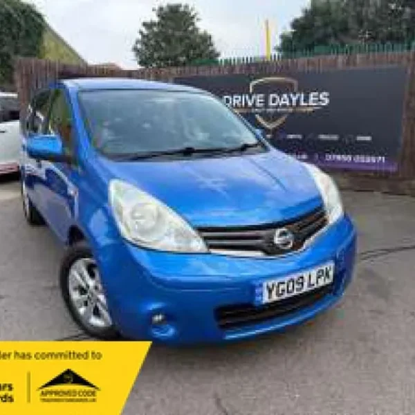 2009 Nissan Note 1.6 Note Acenta Auto 5dr MPV Petrol Automatic