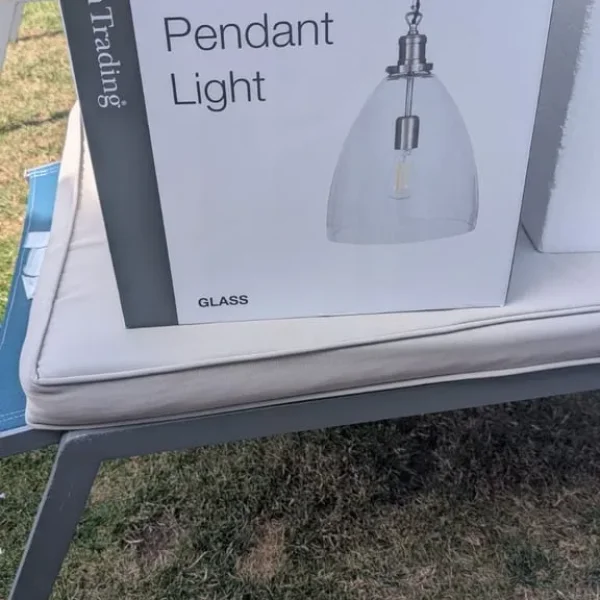 Hoxton Bullet Pendant Light Satin Nickel