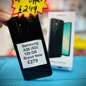 Brand New Samsung Galaxy A26(5G) (128GB) - Black - Image 3