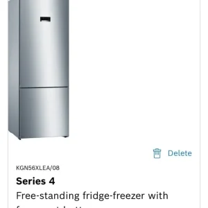 Bosch Free-standing fridge-freezer like new - Image 4