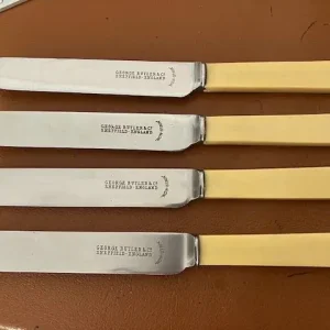 Vintage George Butler Butter Knives set of 4