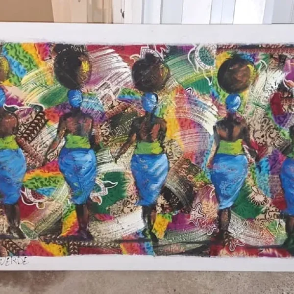 Large Canvas Image on Frame, Cape Verde