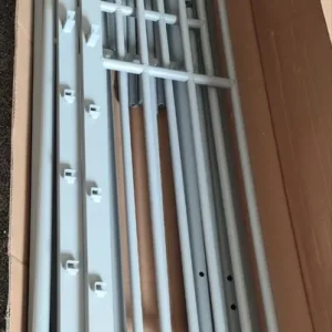 Silver metal loft bed / high sleeper bed - Image 3