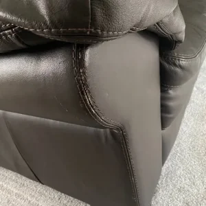 2 seater leather sofa PRICE REDUCED - Image 3