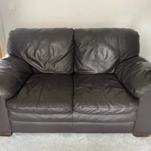 2 seater leather sofa PRICE REDUCED