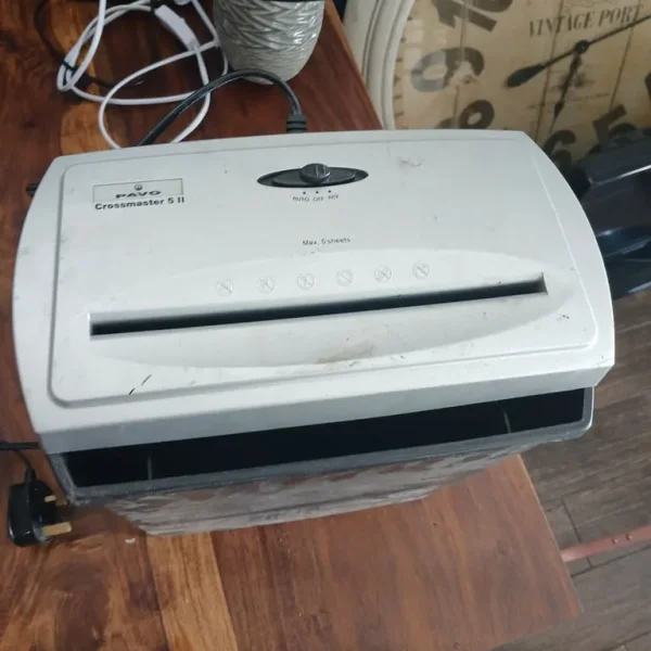 Paper shredder 2 available