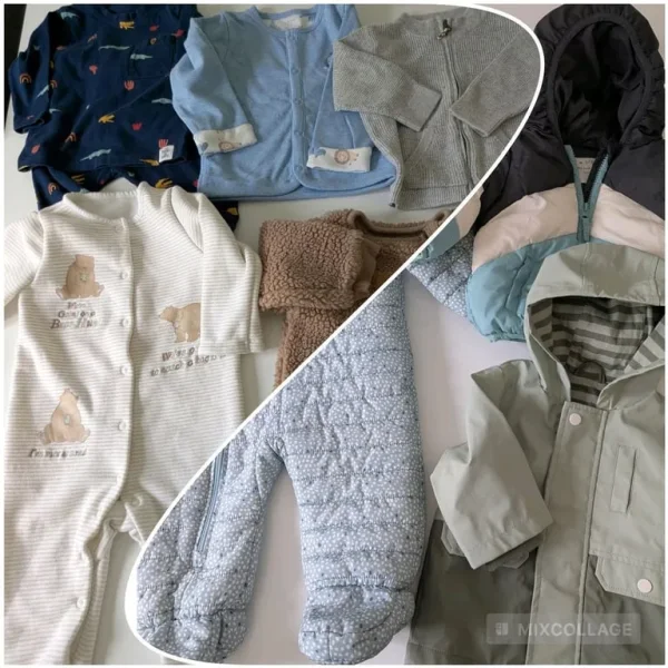 8 Pieces Baby Boys Clothing 6/9 Months.