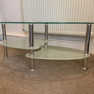 Glass coffee table - Image 3