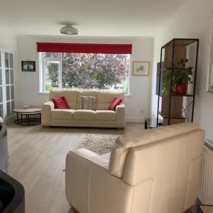 Leather 3 Seat Settee