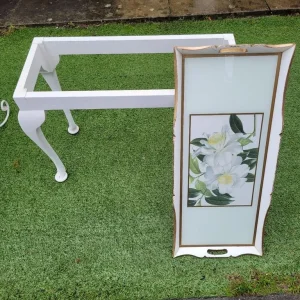 Pretty decorative garden tray table, delivery available - Image 3