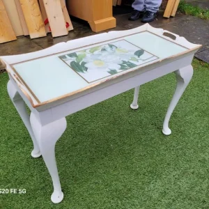 Pretty decorative garden tray table, delivery available