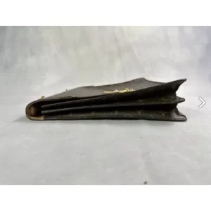 Louis Vuitton Vintage Monogram Brown Leather Document Holder - Image 3