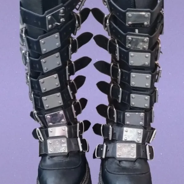 Demonia high platform boots