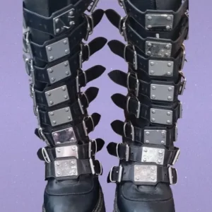 Demonia high platform boots