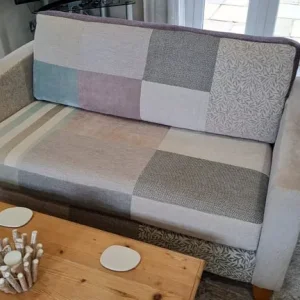 2x2 seater patchwork sofas will sell separately - Image 2