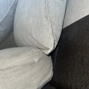 Corner sofa with food stool - Image 5