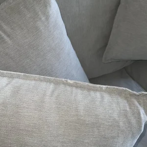 Corner sofa with food stool - Image 7