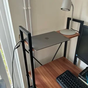 3-Shelf Office or Study Desk – Like New Condition - Image 4