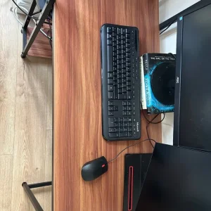 3-Shelf Office or Study Desk – Like New Condition - Image 5