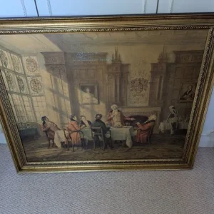 Large 'gold' painted picture frame