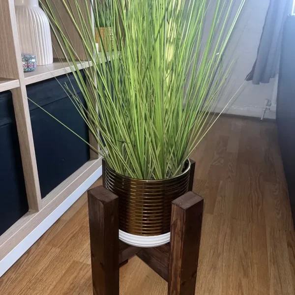 Handmade plant stand