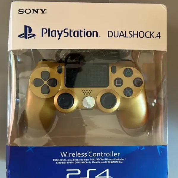 🎮 Sony DualShock 4 Wireless PS4 Controller – Gold (Brand New, Sealed)