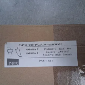 NEXT SOFA FEET (5 SETS) - Image 2