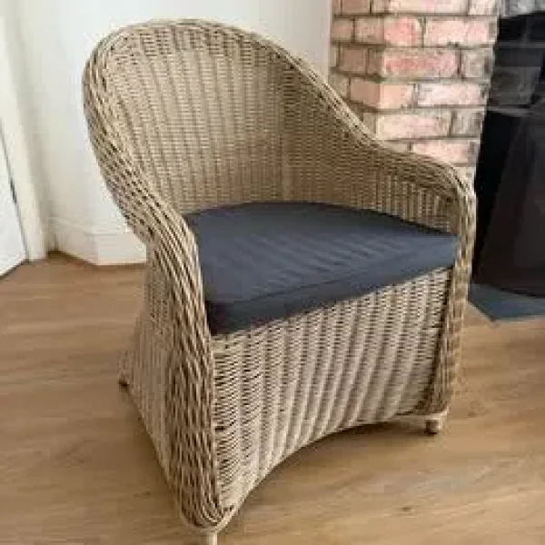 Rattan Chair with Cushion