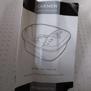 Carmen Whirlbath Foot Spa - Image 8