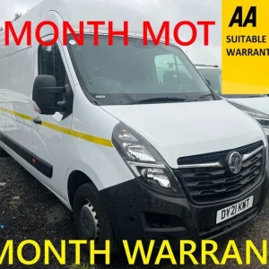 2021 Vauxhall Movano 2.3 Turbo D 135ps H3 Van PANEL VAN Diesel Manual