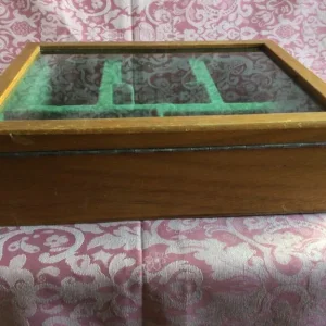 Vintage Ritmeester Wooden Counter Top Dutch Cigar Display Case. - Image 4