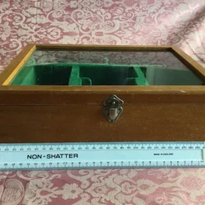 Vintage Ritmeester Wooden Counter Top Dutch Cigar Display Case. - Image 7