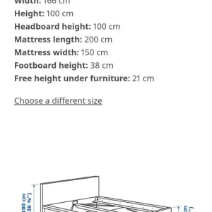 King size bed - Image 3