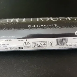 BRAND NEW Wallpaper by Arthouse - Navy/Silver Stone Texture - Image 2