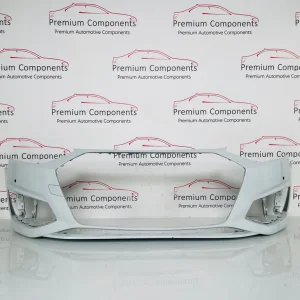 Audi A4 Front Bumper Genuine White B9 Se Face Lift 2019 - 2022 [an52]