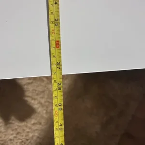 White Gloss Coffee Table - With 4 Drawers - Image 8