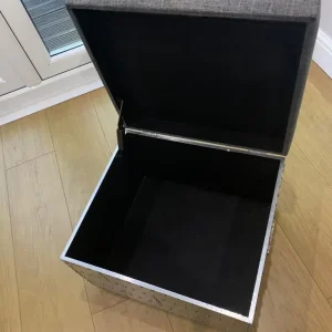 Designer ottoman storage - Image 3