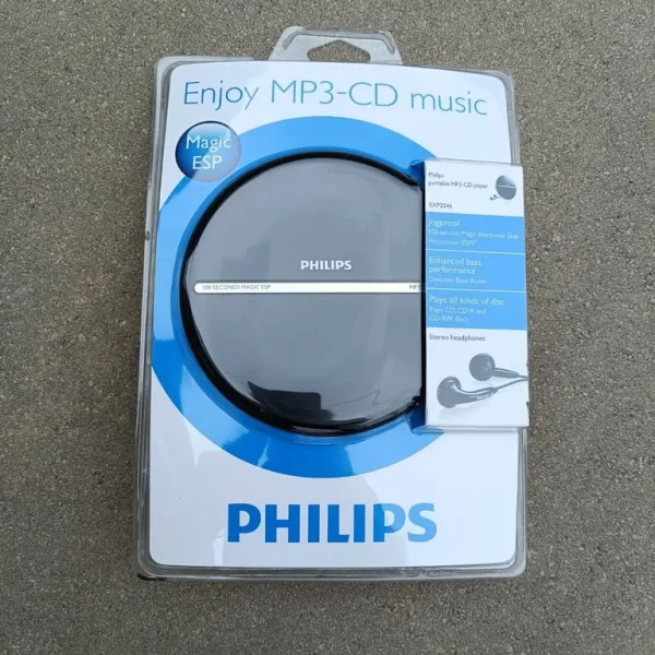 New Phillips MP3 CD music player