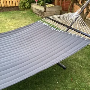 2 Person Hammock with Stand and Cupholder - Image 4