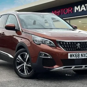 2018 Peugeot 3008 1.5 BlueHDi Allure EAT Euro 6 (s/s) 5dr SUV DIESEL Automatic