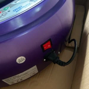 VIBRAPOWER DISC PLUG IN EXERCISE VIBRATION MACHINE WITH HANDLE RESIDENT PULLS - Image 3