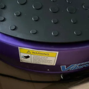 VIBRAPOWER DISC PLUG IN EXERCISE VIBRATION MACHINE WITH HANDLE RESIDENT PULLS - Image 4