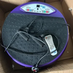 VIBRAPOWER DISC PLUG IN EXERCISE VIBRATION MACHINE WITH HANDLE RESIDENT PULLS - Image 6