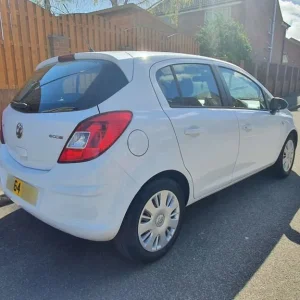 2014 64 VAUXHALL CORSA WHITE 5 DOOR AYGO ADAM 107 POLO CLIO SERVICED - Image 3