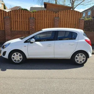 2014 64 VAUXHALL CORSA WHITE 5 DOOR AYGO ADAM 107 POLO CLIO SERVICED - Image 6